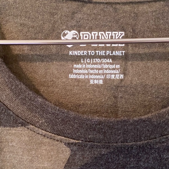 PINK Camo shirt - Picture 3 of 4